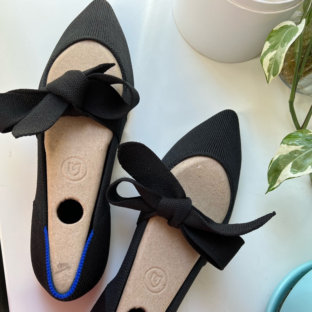 Rothy’s bow tie Maryjanes